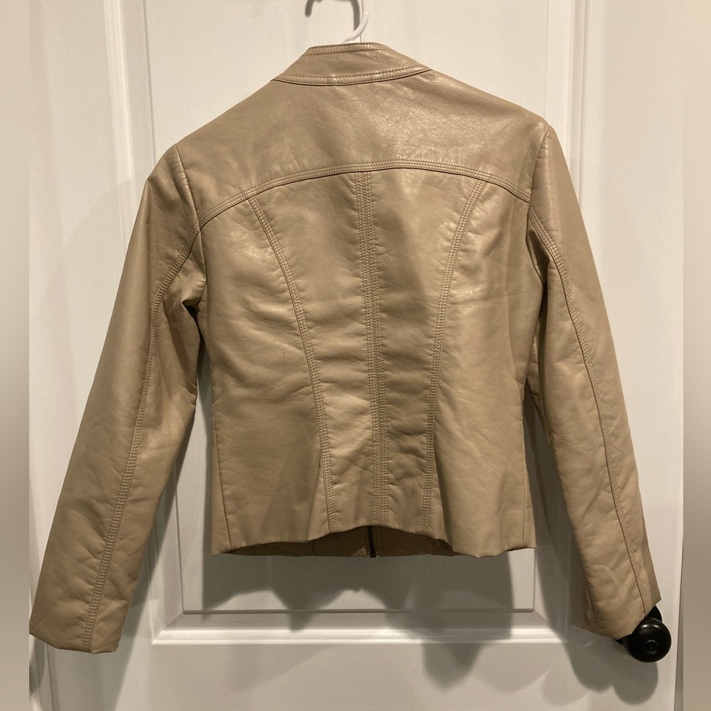 Faux leather moto jacket - Picture 2 of 6